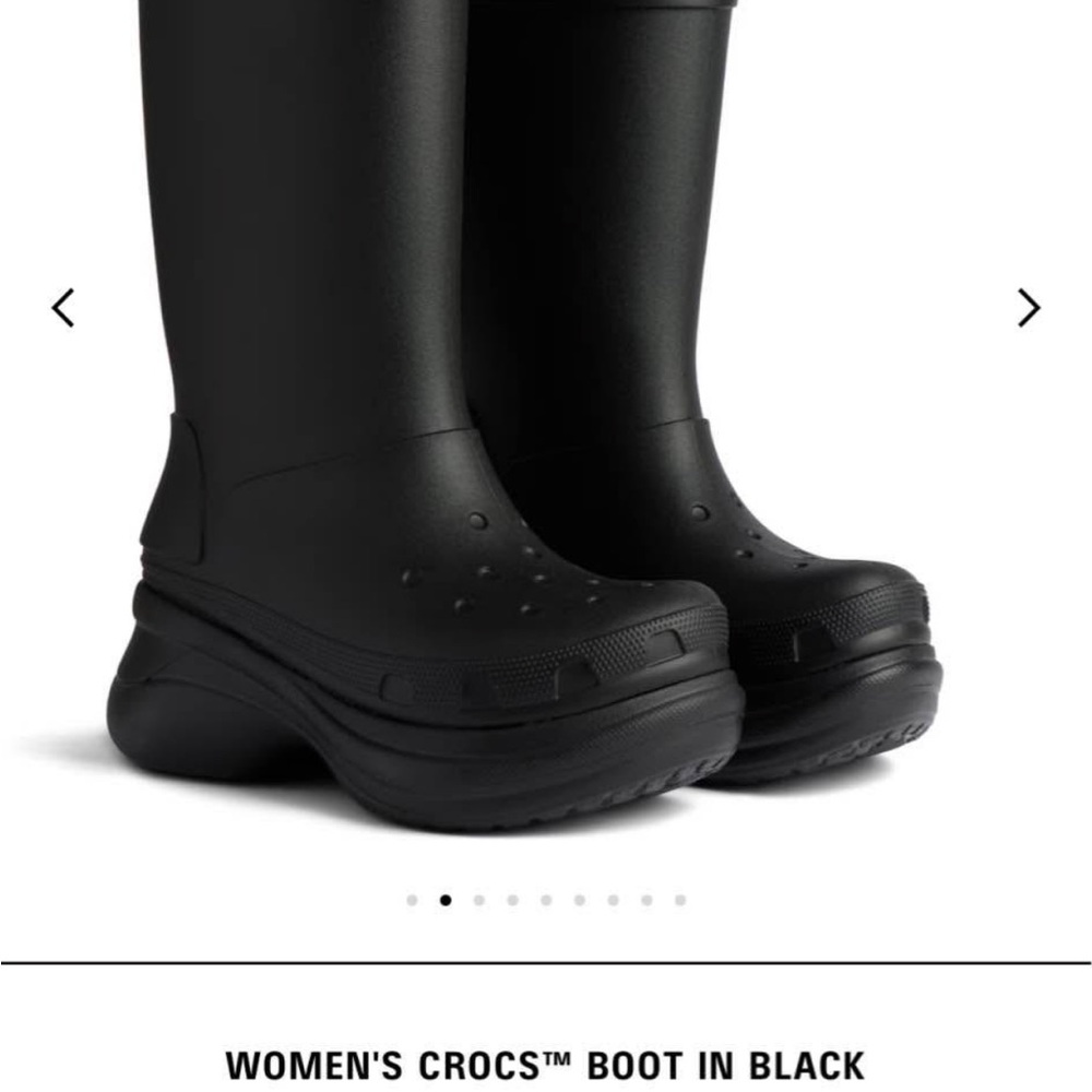 Balenciaga Black Ankle Boots with Chunky Sole